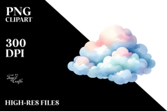 Simple Cloud PNG Product Image 2