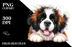 Happy Baby Saint Bernard.png Product Image 2