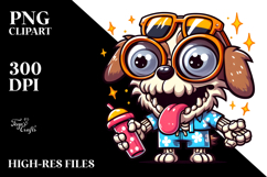 Cartoony Skull with Beach Wear, Trending PNG Product Image 2