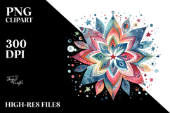 Colorful Whimsical Star PNG Product Image 2