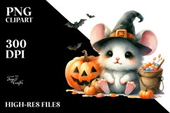 Simple Halloween Scenery Clipart Product Image 2