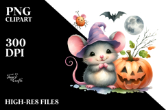 Simple Halloween Scenery Clipart Product Image 2