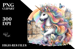 colorful Baby Unicorn at Village Square Product Image 2