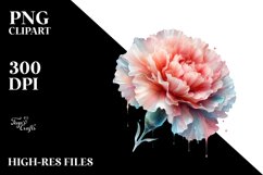 Colorful like Carnation Clipart Product Image 1