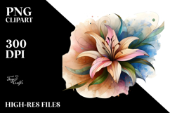 Wooden Stained Lily Product Image 2