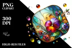 Watercolor Luxury Flower Splash Clipart Product Image 3