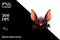 Funny Bat, High-Res PNG Product Image 2