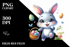 Easter Egg Hunt Clipart |T-shirt, Mug PNG Product Image 8