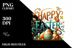 Easter Clipart |T-shirt, Mug, Tumbler Product Image 8
