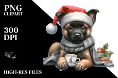 Expressive Malinois, Delicate PNG Product Image 3