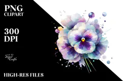 Pansy Made of , High-Resolution PNG Product Image 2