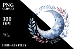 Simple Half Moon PNG Product Image 2