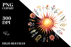 Simple Sun PNG Product Image 2