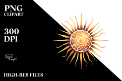 Smiling Sun, Transparent PNG Product Image 2