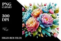 Vibrant Wooden -like Peony PNG Product Image 1