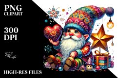 Gnome on Star PNG Product Image 2