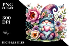 Colorful Pastel Boho Heart PNG Product Image 2