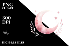 Pinkish Hal Moon Moon PNG Product Image 2