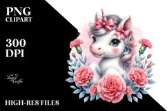 Cute Baby Unicorn with Heather Product Image 3