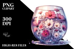 Shiny Cosmos Filled Bottle Product Image 1