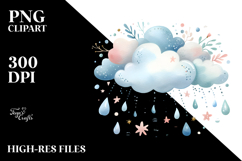 Whimsical Simple Cloud PNG Product Image 2