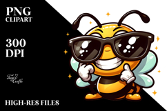 Sarcastic Bee with Sunglasses.png Product Image 2