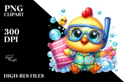 Goofy Baby Chicken PNG Product Image 2