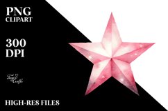 Pinkish Star PNG Product Image 2