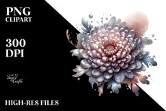 Shiny Chrysanthemum with Metallic Insertions Product Image 3