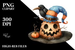 Funny Halloween Hat Clipart Product Image 1