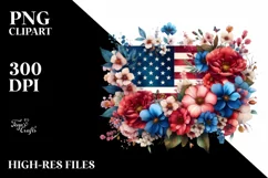 Detailed Flowers USA Colors Product Image 3