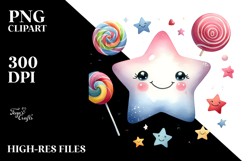 Simple Whimsical Star PNG Product Image 2