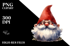 Retro Funny Gnome PNG Product Image 2