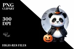 Digital Painting Baby Panda PNG Product Image 3