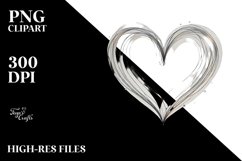 Simple Lineart Heart PNG Product Image 2