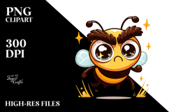 Humorous Bee, Transparent PNG Product Image 2