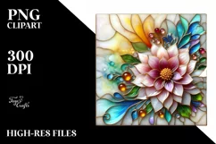 Watercolor Luxury Flower Splash Clipart Product Image 1