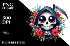 Sassy Grim Reaper, PNG Product Image 2