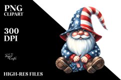 Detailed Gnome Watercolor Art | USA Collors Product Image 1