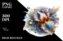 Glossy Iris PNG Product Image 2