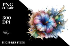 Abstract Artistic Petunia Insertions Clipart Product Image 3