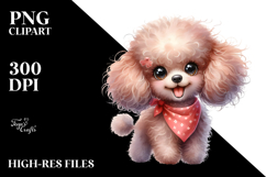 Cute Poodle PNG Product Image 2