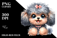 Cute Poodle PNG Product Image 2
