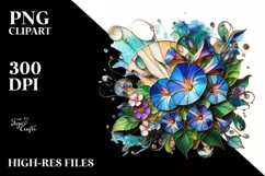 Watercolor Luxury Flower Splash Clipart Product Image 3
