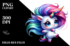 Funny Dancing Unicorn PNG Product Image 2