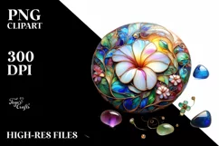 Watercolor Luxury Flower Splash Clipart Product Image 3