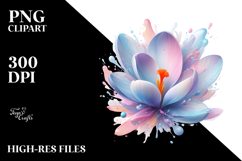 Glossy Crocus Illustration, Transparent PNG Product Image 2