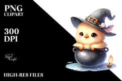Charming Baby Chicken, High-Res PNG Product Image 2