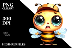 Confused Bee Phishing Road | Sublimation Clipart Product Image 2