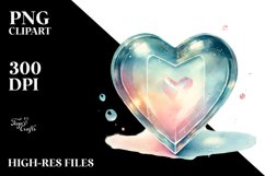 Simple Washed Heart of , High-Res PNG Product Image 1
